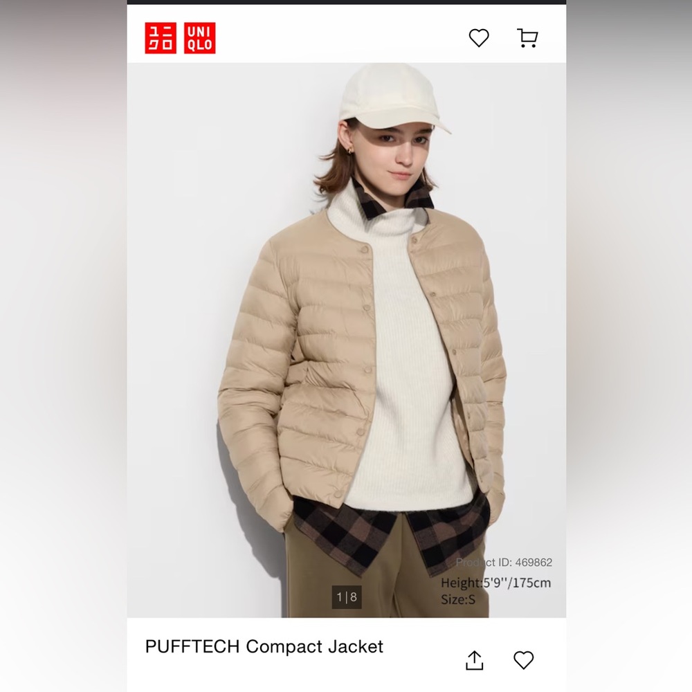 UNIQLO PUFFTECH Compact Jacket